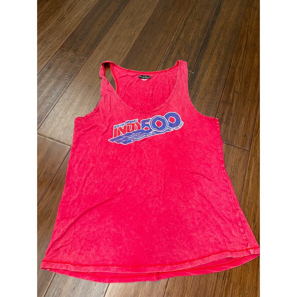 2XL Red tank top 101st Indianapolis 500 May 28, 2017